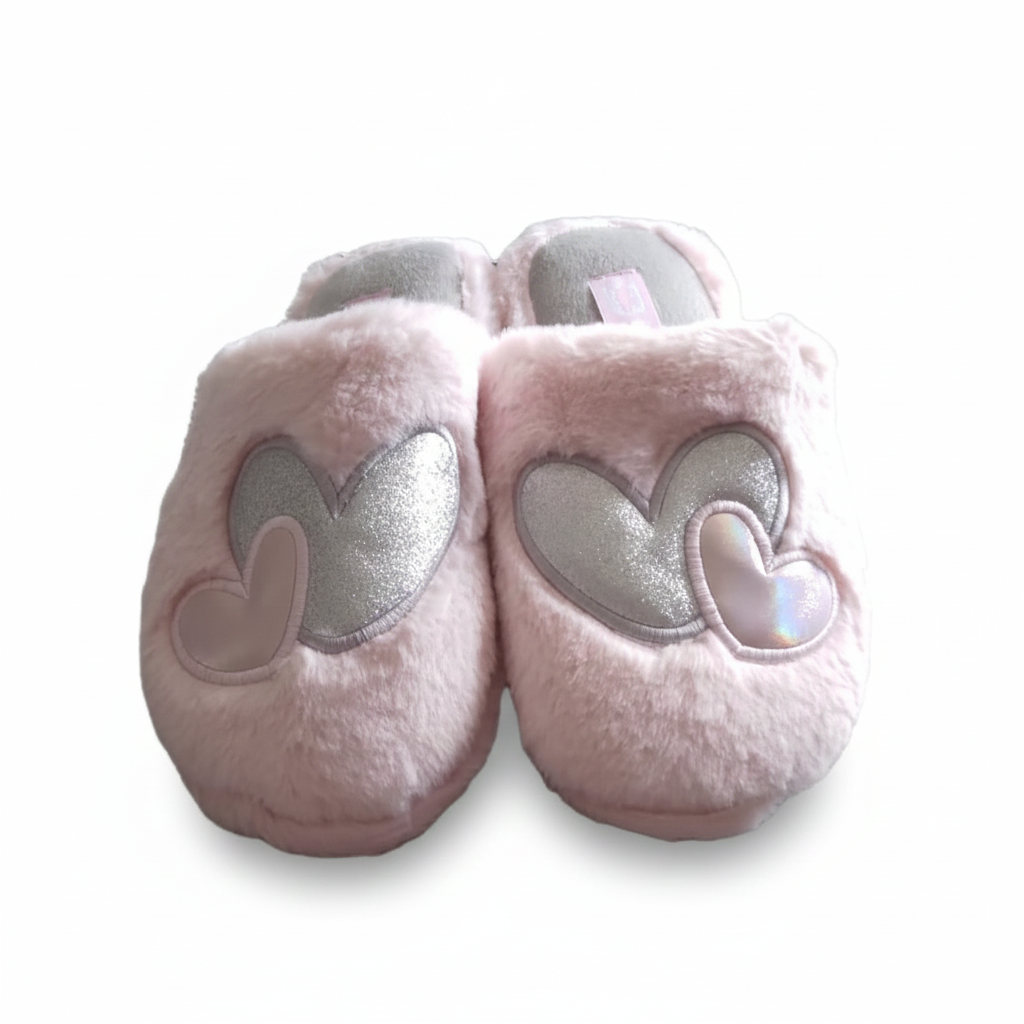 Pantufla corazón
